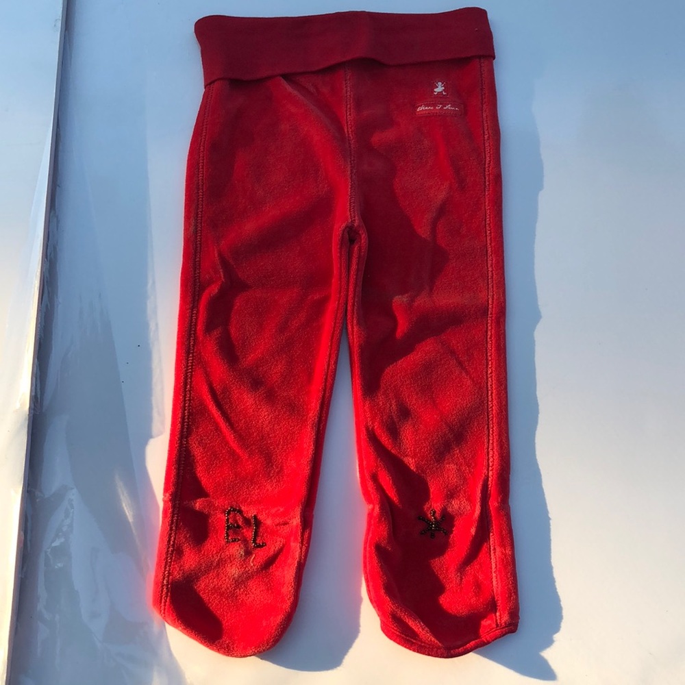 Eliane et Lena Girl Leggings with Velvet